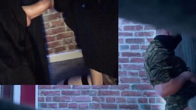 Naughty masked bloke is sucking stranger's prick in this raw footage