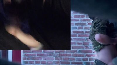 Naughty masked bloke is sucking stranger's prick in this raw footage