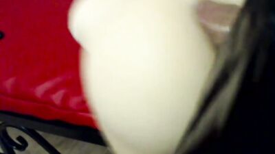 Amateur stepdad is shoving a dick into his gummy toy