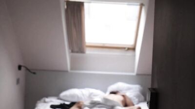 Amateur bloke strokes his tiny pecker in this solo performance