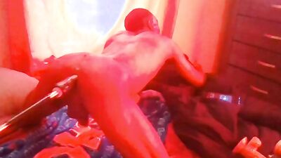 Homemade raw footage of a chap getting his ass nailed with toy