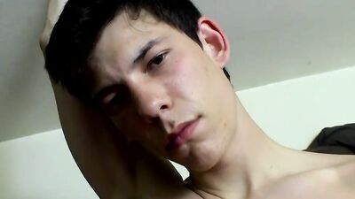 Cooper Reeves is jerking his hard pecker in this homemade video