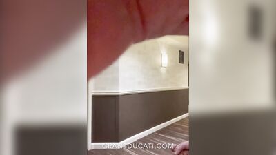 Handsome Grant Ducati jerks his dick in front of the cam