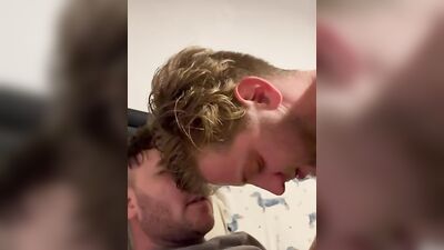 Chap gives his stepdad a bj in this close-up footage