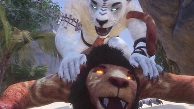 Naughry beasts are bonking hard in this hot anime scene