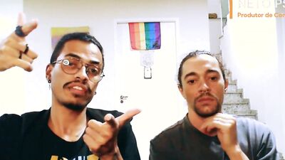 Two amateur chaps are having fun in this fan requested video