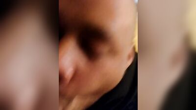 Close-up video of Latino chap sucking his bud's hard piston