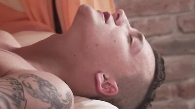Horny dude bends after the massage and gets fucked from behind