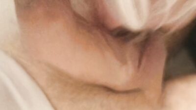 Twink bathes in daddy's cum! A lot of sperm!