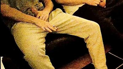 Perverted stepdad and his bud are jerking their hard pistons