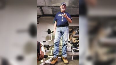 Perverted amateur coach is having some fun after the workout