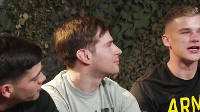 David Skylar & Julian Brady shag in hot 3some with mate