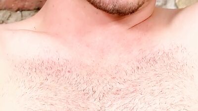 Sweet and sexy Welsh guy having fun with his cock and lube
