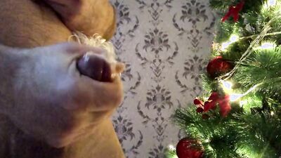Bad SANTA CLAUS gives you hot CUM for Christmas!!! Dirty talk! Cosplay