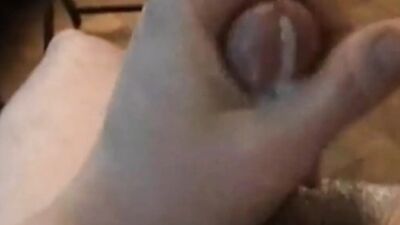 Amateur compilation video of horny dudes jerking their hard dongs