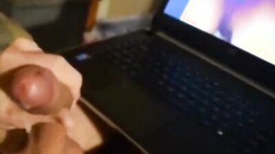 Amateur compilation video of horny dudes jerking their hard dongs