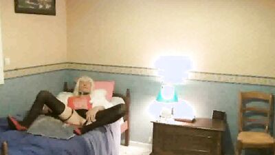 Amateur femboy is having some fun in front of the camera