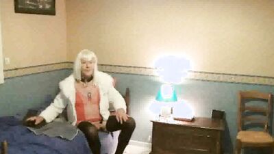 Amateur femboy is having some fun in front of the camera