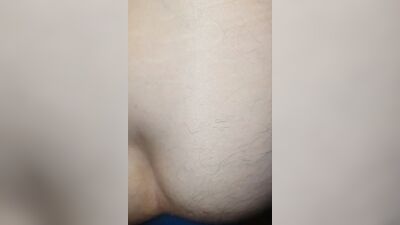 Perverted lad is jerking his piston in this close-up footage