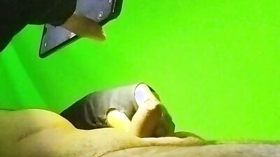Jet Cum and Oil Massage in My Dick