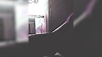 Amateur masked chap is having fun in front of the cam