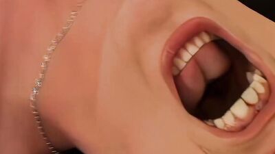 Two pretty gay fellow are enjoying in their hot romance