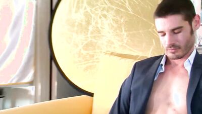 Perverted gentleman is jerking off in front of the cam