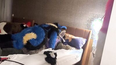 Sucario the Husky and his bud enjoy in some gay action