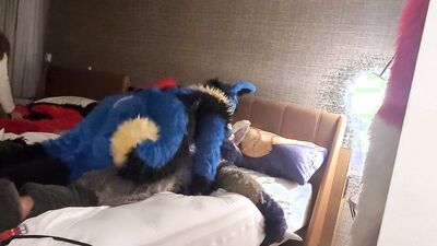 Sucario the Husky and his bud enjoy in some gay action