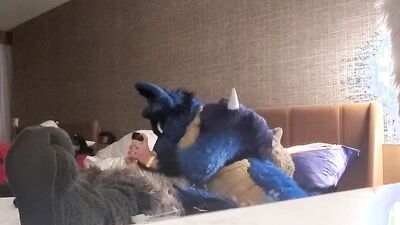 Sucario the Husky and his bud enjoy in some gay action