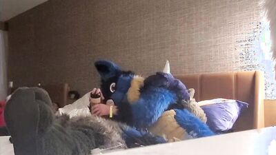 Sucario the Husky and his bud enjoy in some gay action