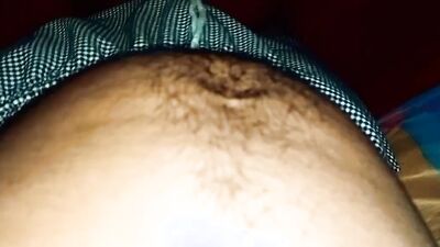 Close-up footage of a perverted chap jerking his BBC