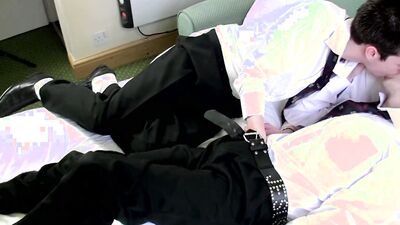 School twinks Danny Star and Jamie West anal breed hardcore