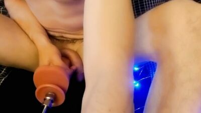 Amateur teen shoves a gummy toy deep down his fuck-hole