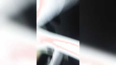 Amateur sissy is filming himself while playing with a dick