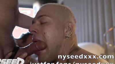 Ryan Spade is craving for some hard cock in this hardcore video