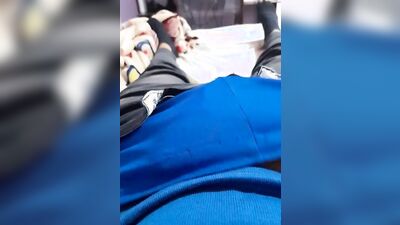 Horny dude is stroking his sausage in this close-up video