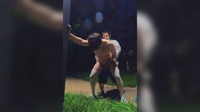 Today's task is to seduce passers-by to fuck me on the side of the road