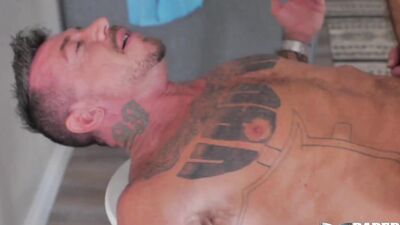 BAREBACKTHATHOLE Inked Daddies Ray Dalton And T Wilcox Breed