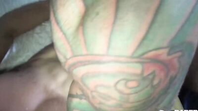 BAREBACKTHATHOLE Muscular Sean Duran Breeds Scott Demarco