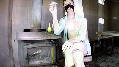 A compilation video of Peacock King playing with his pecker