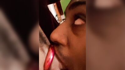Having daddy`s cum for breakfast, deepthroaing his dick (full)