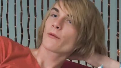 Wild skinny blonde Preston Andrews fucking horny jock raw