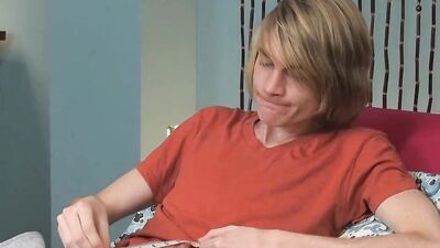Wild skinny blonde Preston Andrews fucking horny jock raw