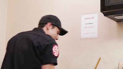 NDS - Hunk Firemen Flip Fuck On Kitchen Counter