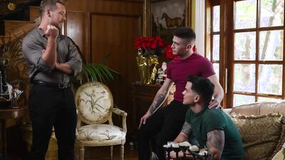 FalconStudios - Dakota Payne Fucks His Hot Jock BF This Holiday Season