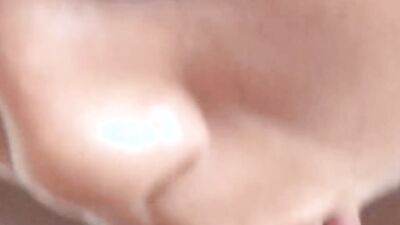 Crazy Japanese boy sucks his boyfriends cock in his sleep and spurts his hot cum on his face
