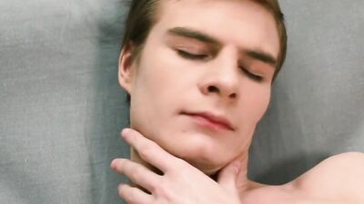 Horny Teen Jock Lucas Stuffs Dildo In His Ass While Wanking!