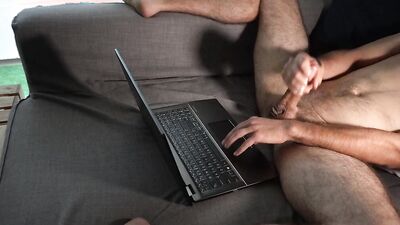 Hairy_Airman moans and strokes his big cock