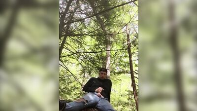 JERKING In A PUBLIC PARK